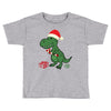 christmas dinosaur Toddler T-shirt