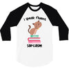i speak fluent sarcazm 3/4 Sleeve Shirt