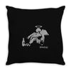 banksy fallen angel Throw Pillow