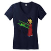 save the princess Women's V-Neck T-Shirt