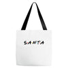 santa of the friends parody Tote Bags