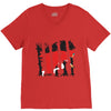 red running hood V-Neck Tee