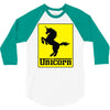 unicorn 3/4 Sleeve Shirt