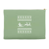 ugly santa claus Accessory Pouches