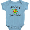 world's best mother Baby Bodysuit