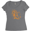 the jinchurik Women's Triblend Scoop T-shirt
