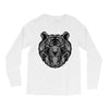 tiger zentangle Long Sleeve Shirts