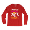 Class of 2017 Proud Grandma Graduation Long Sleeve Shirts