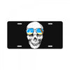 skull holiday License Plate