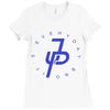 jake paul blue Ladies Fitted T-Shirt