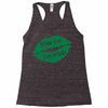 kiss me i am irish Racerback Tank