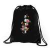 Pride Floral Drawstring Bags