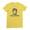 viva la evolucion Ladies Fitted T-Shirt