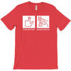 push button receive bacon T-Shirt