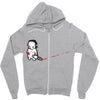 sad psycho Zipper Hoodie