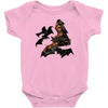 polygon bats Baby Onesie