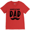 awsome dad V-Neck Tee