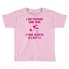 rescued some wine Toddler T-shirt