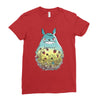 totoro forest Ladies Fitted T-Shirt