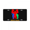 wreck it ralph silhouette License Plate