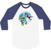 invader spiff 3/4 Sleeve Shirt