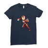Iron Man Bleeding Edge Ladies Fitted T-Shirt
