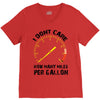 I Don't Care How Many Miles Per Gallon V-Neck Tee
