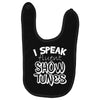 I Speak Fluent Show Tunes Baby Bibs