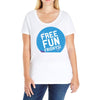 free fun fridays Ladies Curvy T-Shirt