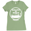 boats and hoes Ladies Fitted T-Shirt