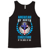 American by Birth Christian By the Grace of God Tank Top