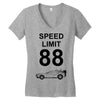 speed limit 88 Women's V-Neck T-Shirt
