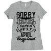 This Girl Is Taken By A Super Sexy April Boyfriend Ladies Fitted T-Shirt