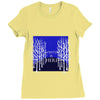 Winter (f76) Ladies Fitted T-Shirt