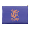 scary krampus Accessory Pouches