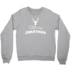 buck merry christmas Crewneck Sweatshirt
