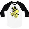 triceratop hat 3/4 Sleeve Shirt