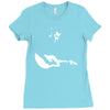 blur damon albarn indie rock music Ladies Fitted T-Shirt