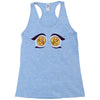 moe pizza eyes Racerback Tank