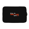 check liver light is on Laptop sleeve