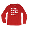 dre eazy cube rendre eazy cube ren Long Sleeve Shirts