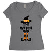 The Witch Is In Women's Triblend Scoop T-shirt