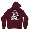 this is my lazy ghost costume 3 Unisex Hoodie