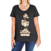 shrine of the silver monkey Ladies Curvy T-Shirt