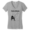 peanu keeyes Women's V-Neck T-Shirt