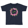 Floral Baby Name Toddler T-shirt
