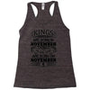 Real Kings Are Born On November 6 Racerback Tank
