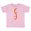helix of heroes funny retro sci fi superhero symbol cool logo Toddler T-shirt