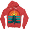tree Zipper Hoodie