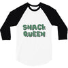 Snack Queen 3/4 Sleeve Shirt